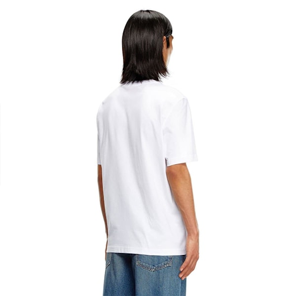 Diesel T Adjust K1 T-shirt Med Korte ærmer Hvid XL Mand