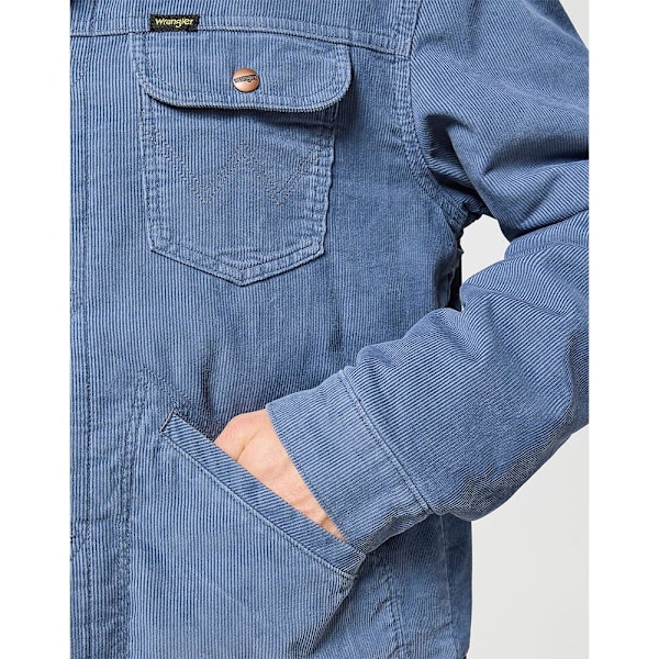 Wrangler 124mj Denimjakke Blå L Mand