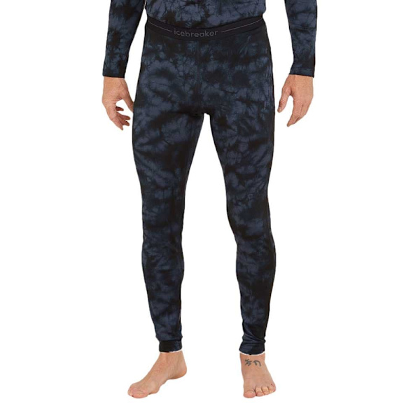 Icebreaker Merino 200 Oasis Cloud Dye Leggings Blå XL Man
