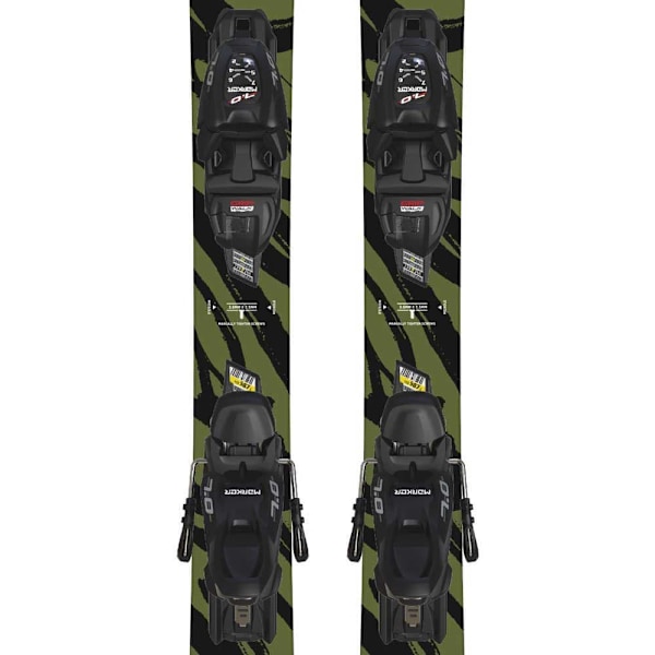 K2 Alpina Skidor Indy+fdt 4.5 S Plate Grönt 112