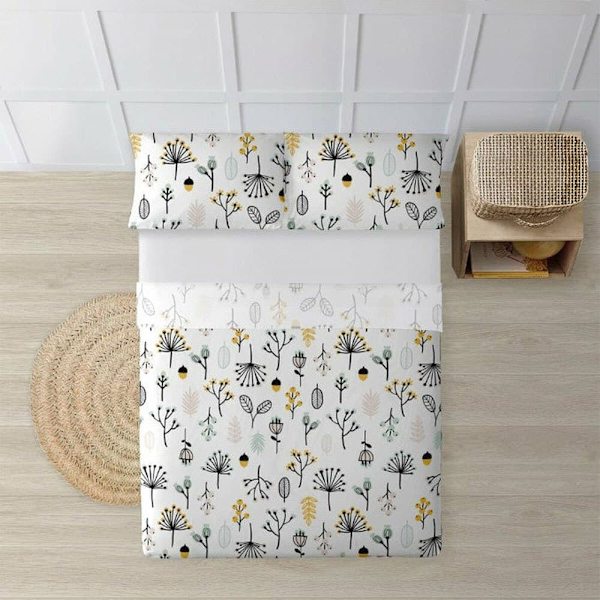 Muare Modell Bomullslakan Santorini 160x270 Centimeter