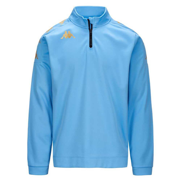 Kappa Halv Lynlå Sweatshirt Gassolo Blå L Mand