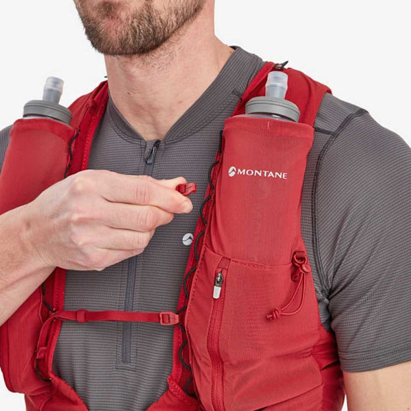 Montane Hydrering Vest Gecko Vp 5+ Rød S