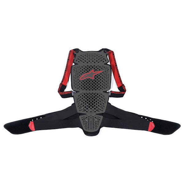 Alpinestars Rygbeskytter Nucleon Kr Cell Sort,Grå M