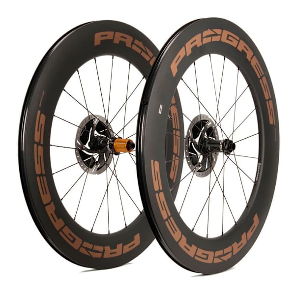 Progress Space Disc Ltd Landevejs Hjulsæt Sort 12 x 100 / 12 x 142 mm / Shimano/Sram HG