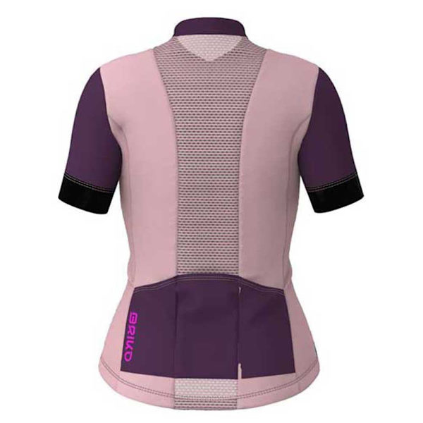 Briko Stripe Korta ärmar Cykeltröja Lila M Kvinna