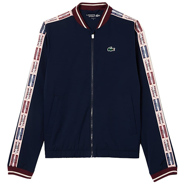 Lacoste Jakke Bf1026 Blå 38 Kvinde