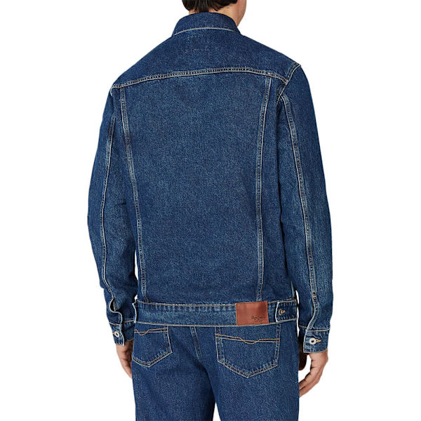 Pepe Jeans Regular Denimjakke Blå S Mand