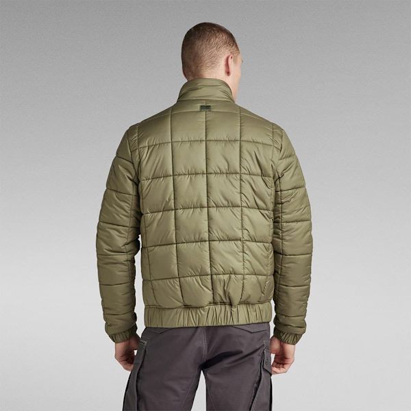G-star Jakke Meefic Quilted Grøn S Mand