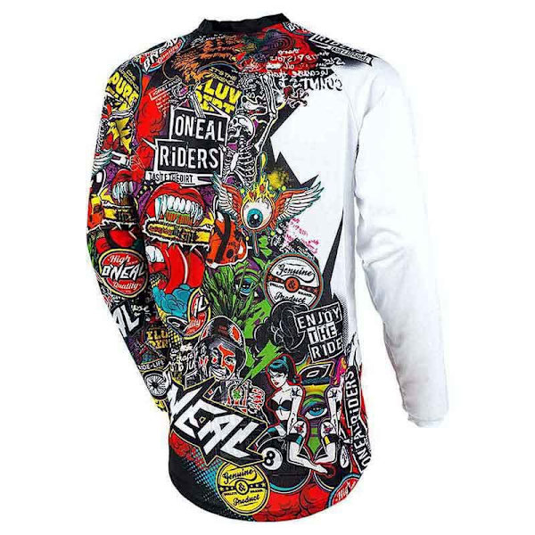 Oneal Langærmet T-shirt Mayhem Crank Sort XL Mand