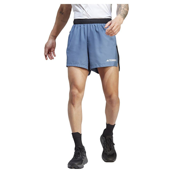 Adidas Shorts Terrex Multi Trail 5´´ Blå XL Mand