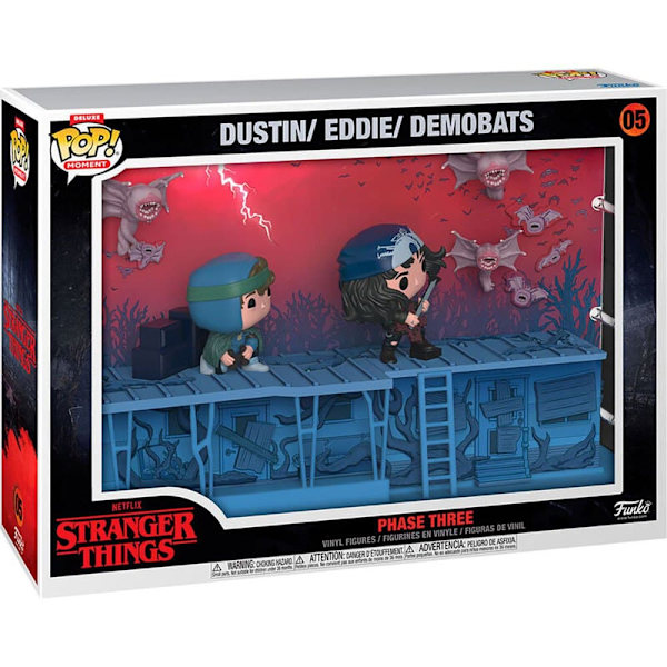 Funko Pop Moments Deluxe Stranger Things Pahse Three Guld