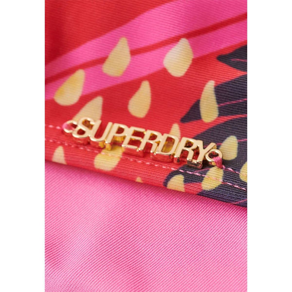 Superdry Tropical Bandeau Bikinitopp Flerfärgad XS Kvinna
