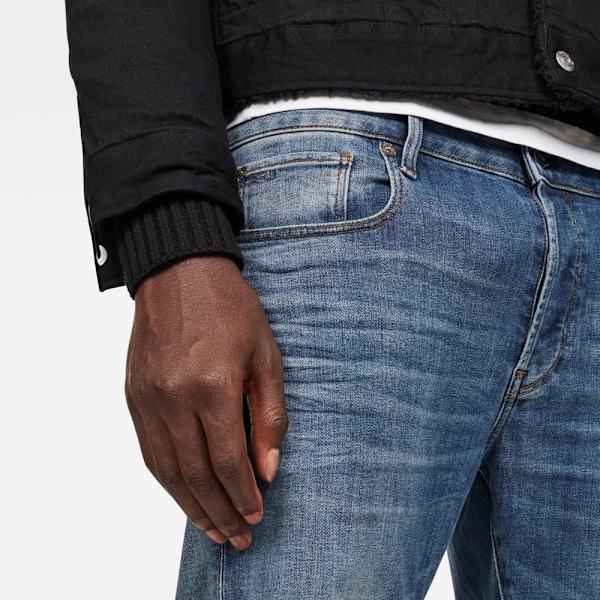 G-star 3301 Slim Jeans Blå 35 / 36 Mand