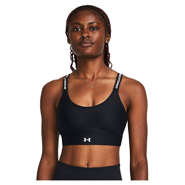 Under Armour Sports-bh Medium Support Infinity 2.0 Sort XS / A-C Kvinde