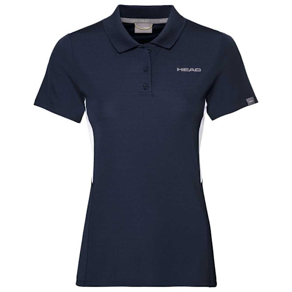 Head Racket Kortærmet Poloshirt Club Tech Blå S Kvinde