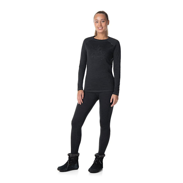 Kilpi Baselayer Bukser Mavora Sort 38 Kvinde