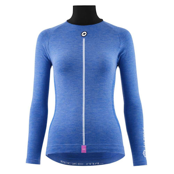 Assos Uz 3/3 P1 Langærmet Baselayer Blå II Kvinde