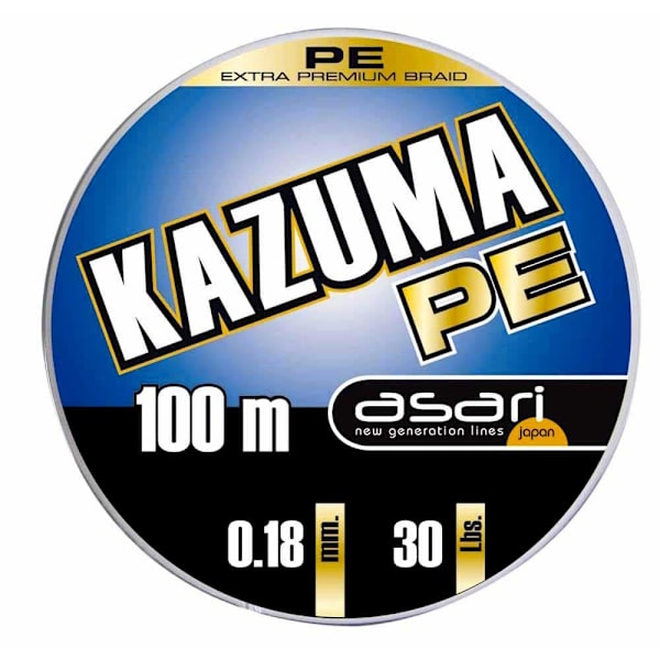 Asari Linja Kazuma Pe 100 M Vihreä 0.140 mm