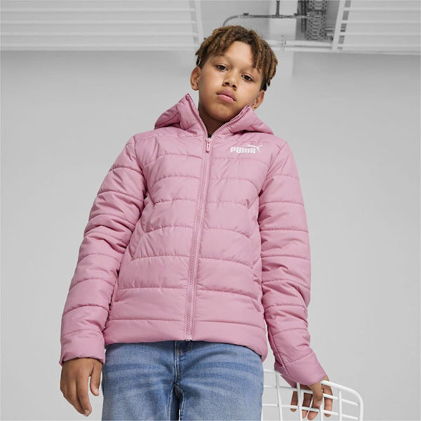 Puma Ess Padded Jacka Rosa 5-6 Years Pojke