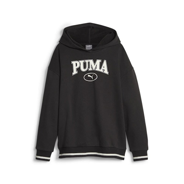 Puma Hættetrøje Squad Fl Sort 9-10 Years Pige