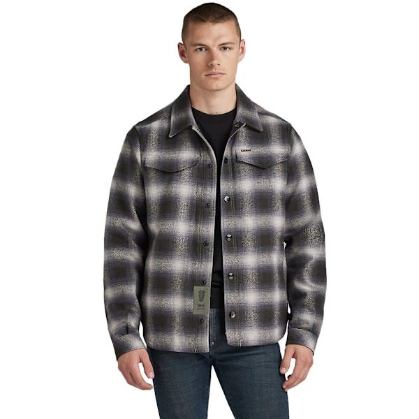 G-star Overshirt Check Brun XL Mand
