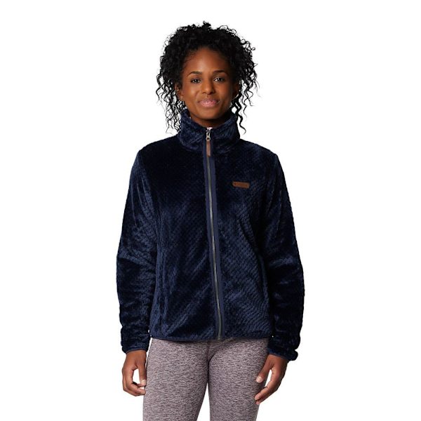 Columbia Fire Side™ Ii Sherpa Fleecejacka Med Dragkedja Blå XS Kvinna