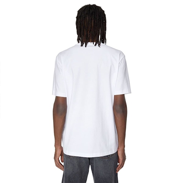 Diesel Kortärmad T-shirt Just Microdiv Vit L Man