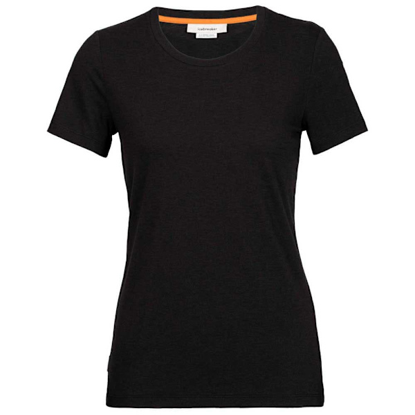 Icebreaker Kortærmet T-shirt Central Classic Sort M Kvinde