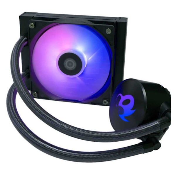 Deep Gaming Vätskekylningssats Cpu Deeprunny Argb 12 Mm Silver