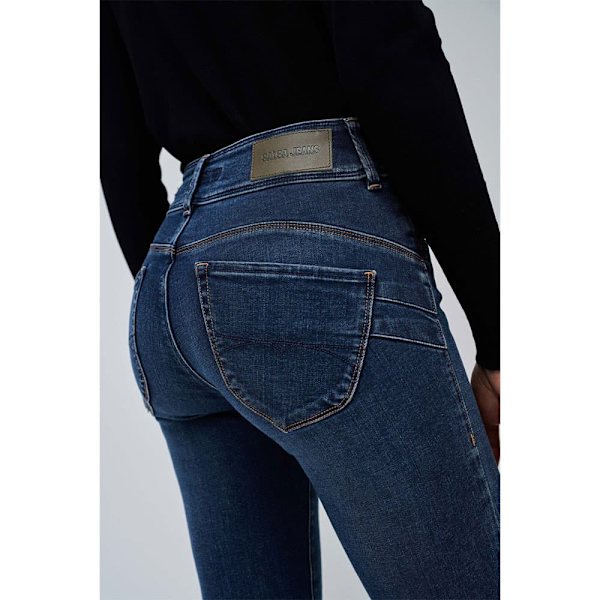 Salsa Jeans Secret Straight Fit Jeans Blå 30 / 32 Kvinna