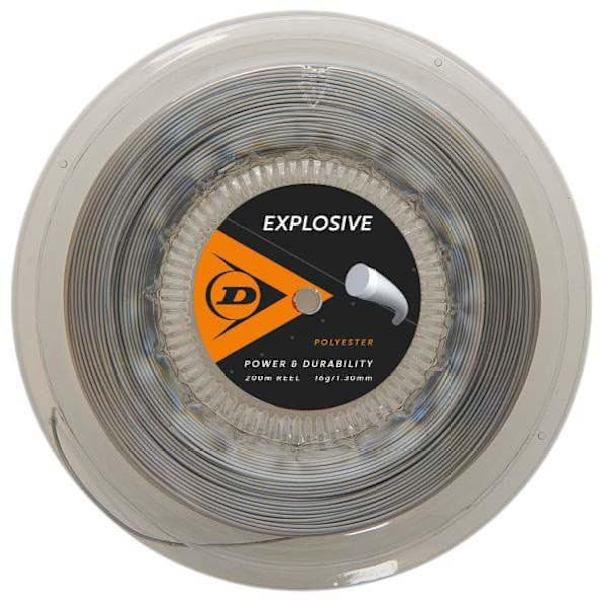 Dunlop Tennis Single String Explosive 200 M Harmaa 1.30 mm