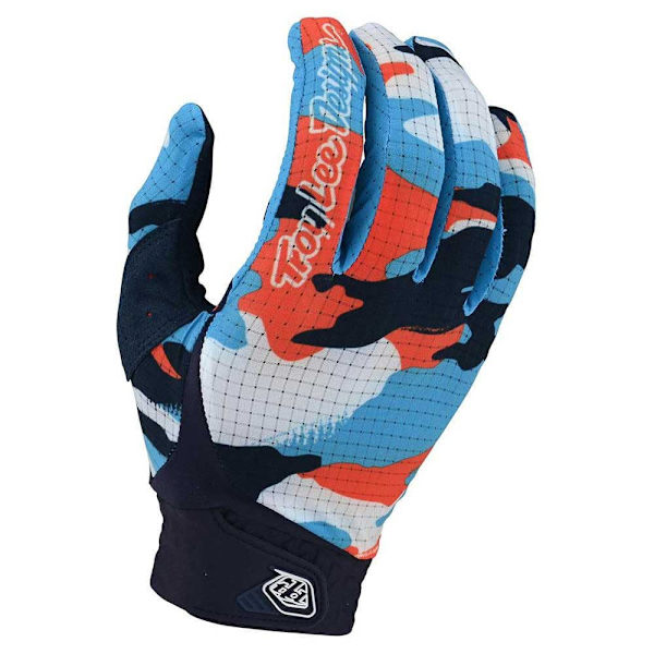 Troy Lee Designs Air Formula Camo Off-road Handsker Blå M / Short