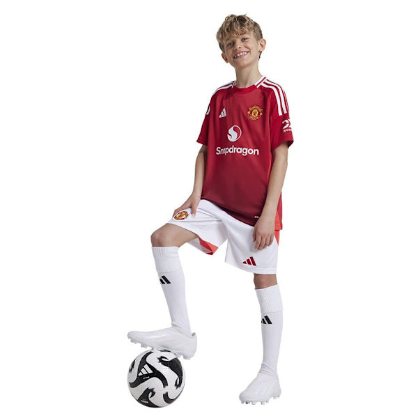 Adidas Manchester United 24/25 Junior-koti Lyhythihainen T-paita  11-12 Years