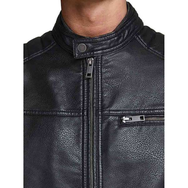 Jack & Jones Jakke Rocky Sort M Mand