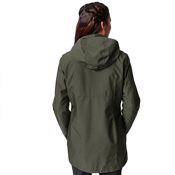 Vaude Idris 3 In 1 Iii Parka Grøn 38 Kvinde