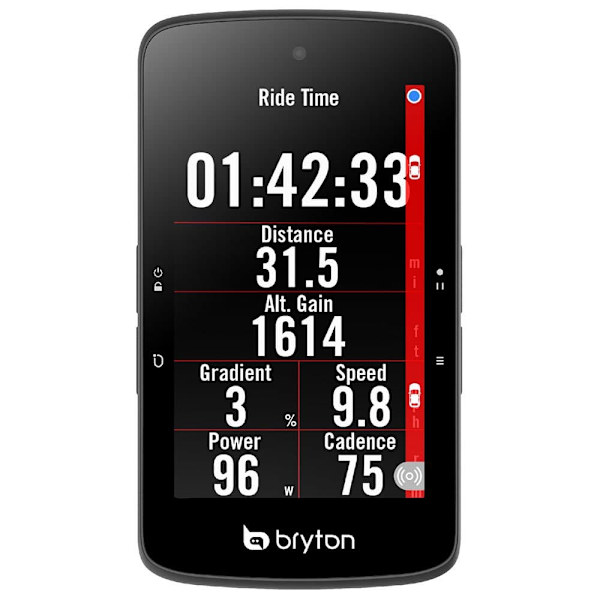 Bryton Cykelcomputer Rider S800 E Sort