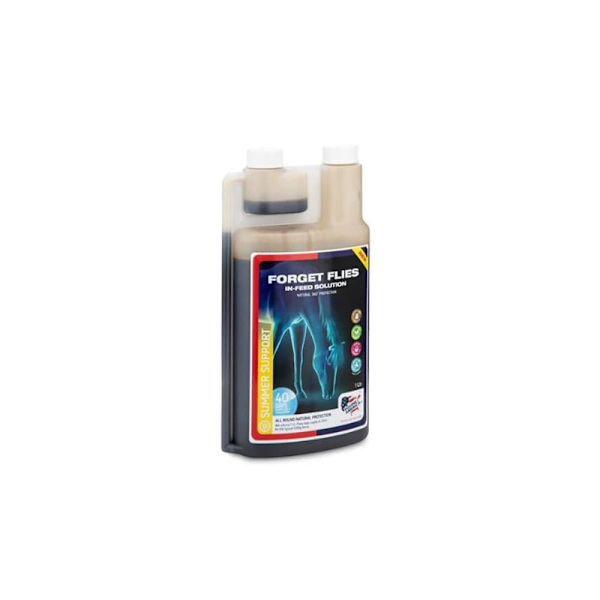 Equine America Forget Flies In-feed 1l Løsning