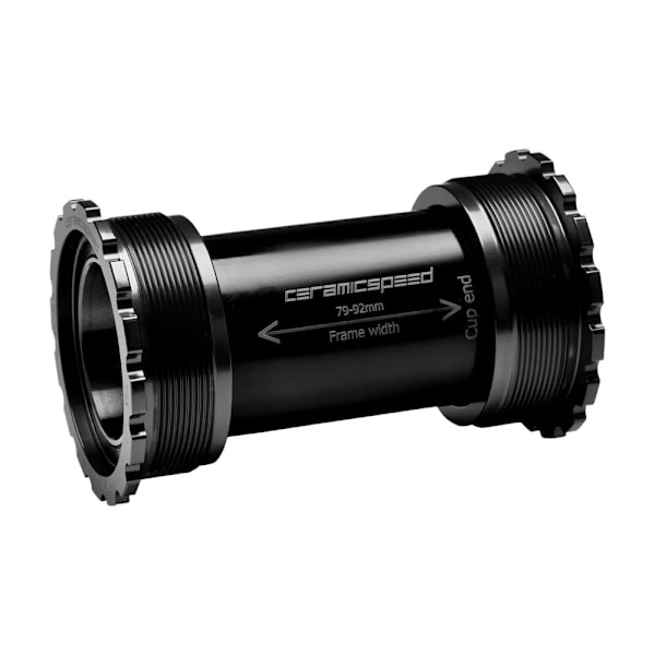 Ceramicspeed Bb T4530 Vevaxellagerkoppar Svart 82.5 mm