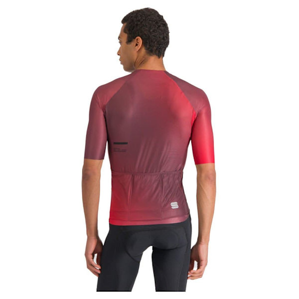 Sportful Light Korta ärmar Cykeltröja Röd 2XL Man