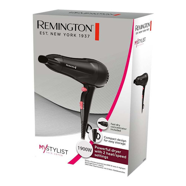 Remington Hårtørrer D2000 Søvfarvet