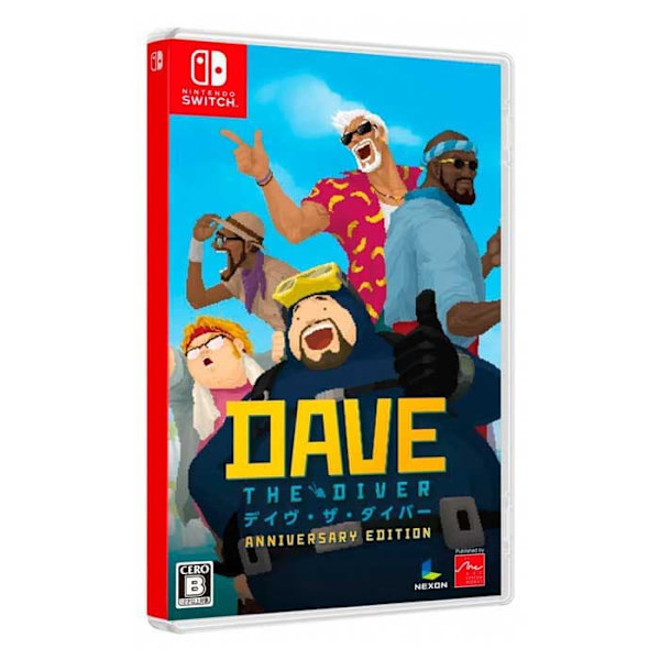 Nintendo Games Switch Dave The Diver Anniversary Edition Imp Japan
