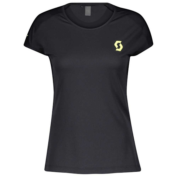 Scott Rc Run Team T-shirt Med Korte ærmer Gul,Sort XS Kvinde