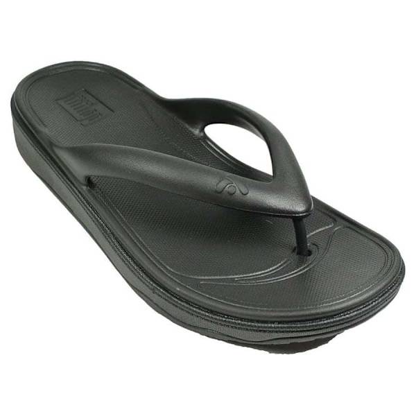 Fitflop Relieff Recovery Toe-post Klipklapper Sort EU 39 Kvinde