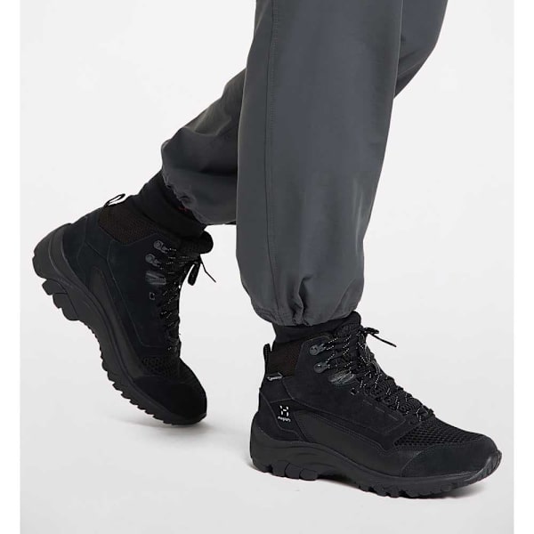 Haglofs Vandrestøvler Skuta Mid Proof Eco Sort EU 38 Kvinde