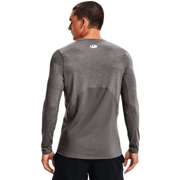 Under Armour Långärmad T-shirt Coldgear Armour Fitted Crew Grå L / Regular Man