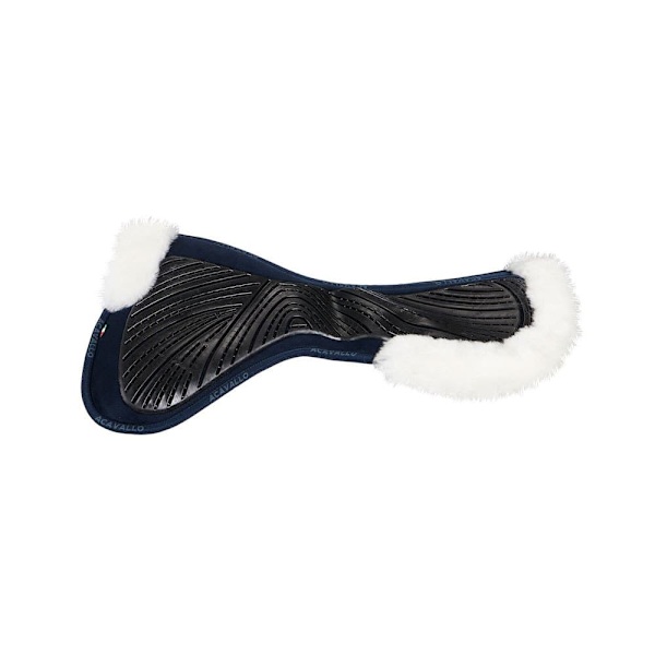 Acavallo Mf-s Jccs-s Cw-cs Gel Grip Mocka Utskuren Fårskinn Sadelpad