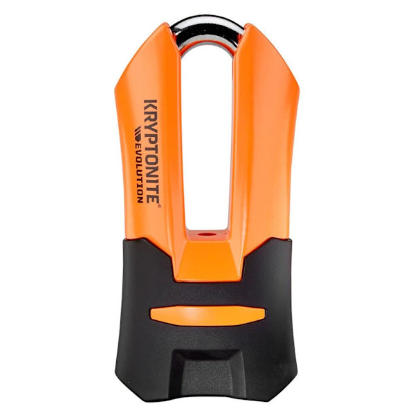Kryptonite Med Cover Og Reminder Disc Lock Evolution Armored Orange,Sort