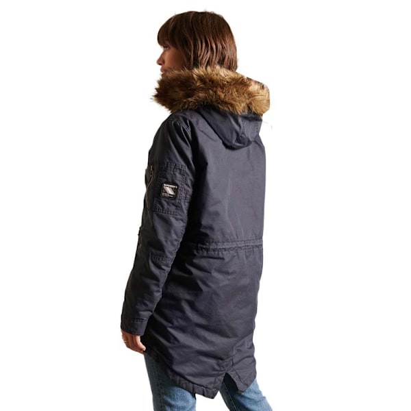Superdry Jacka Military Fishtail Blå M Kvinna