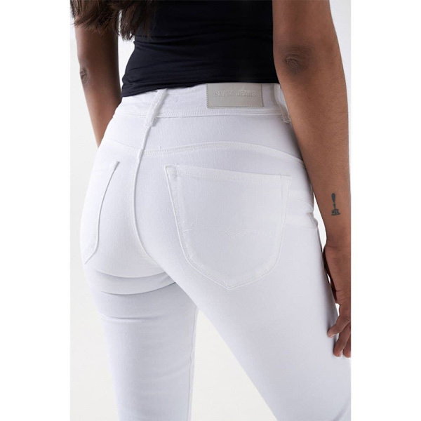 Salsa Jeans Secret Straight Fit Jeans Hvid 31 / 32 Kvinde